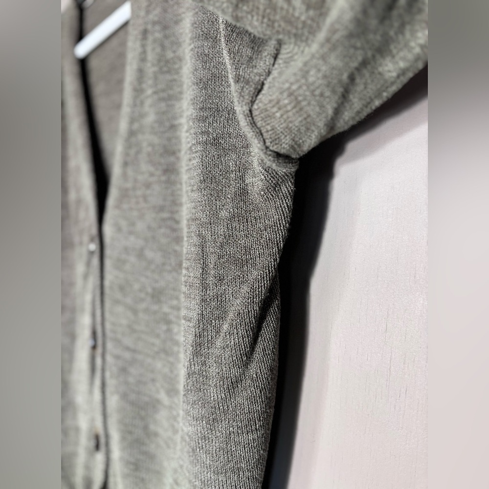 DENVER HAYES Khaki Knit Cardigan - Picture 6 of 9